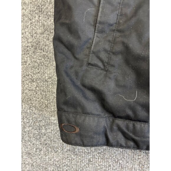 Oakley Insulated Jacket Men's XL Black Nylon Full Zip Mock Neck Pockets Bomber - Picture 7 of 10